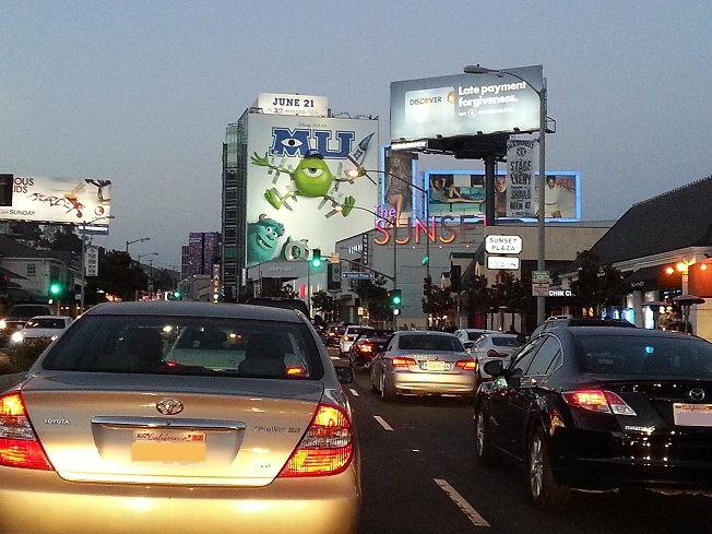 Los Angeles, Sunset Blvd Los Angeles, Sunset Blvd
